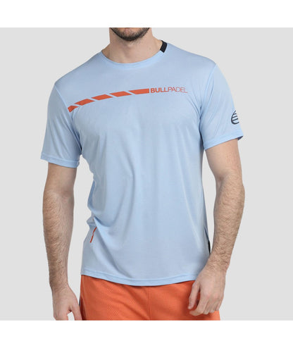 Camiseta Bullpadel Legal Azul Glaciar