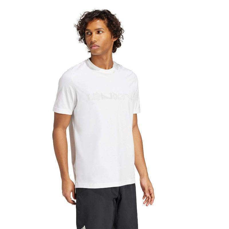 Camiseta Adidas London Graphic Blanco