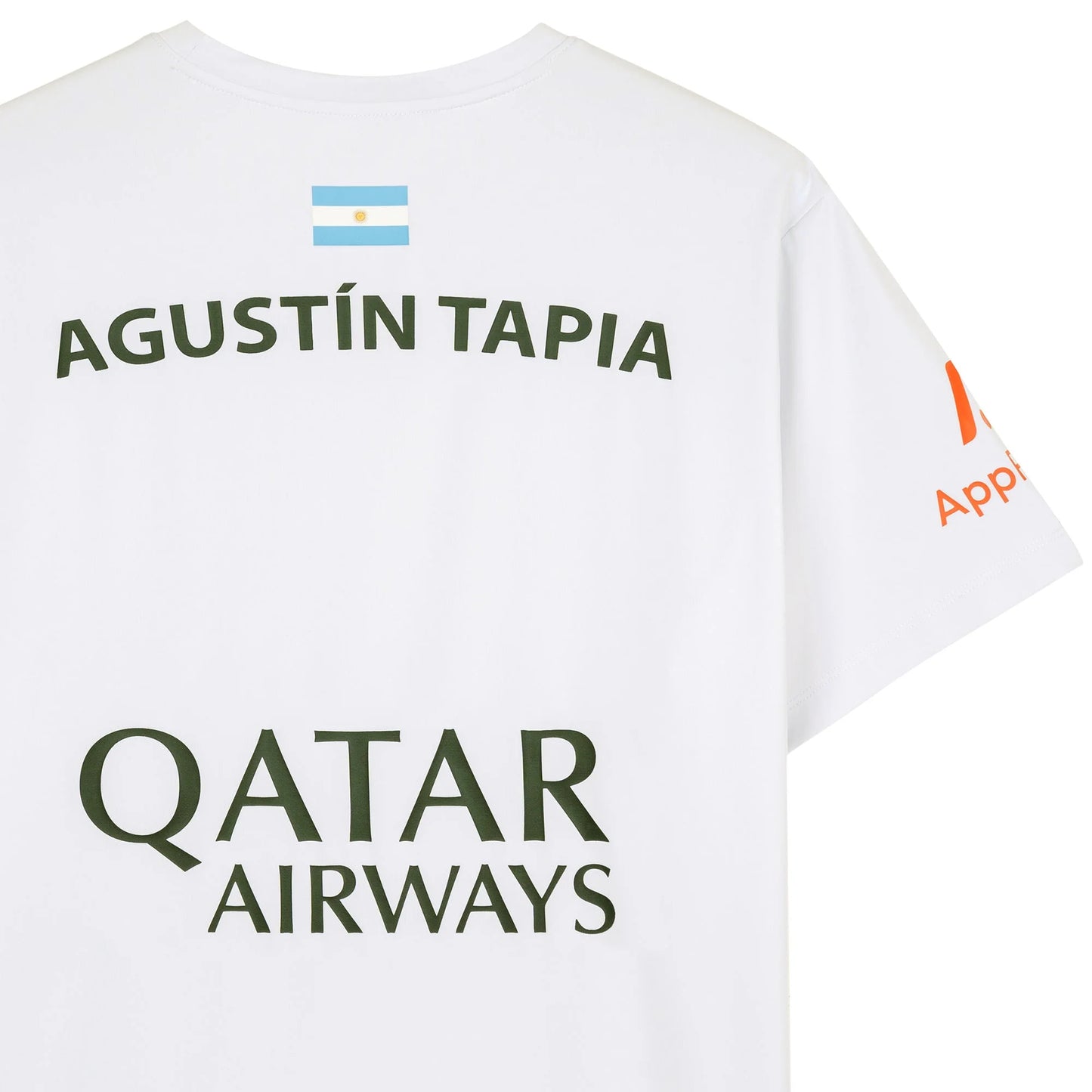 Camiseta Nox Agustin Tapia Sponsors AT10 Blanco