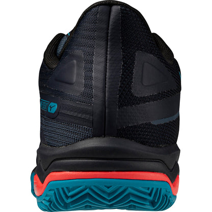 Zapatillas Mizuno Wave Exceed Light 2 Padel Negro Azul Rojo