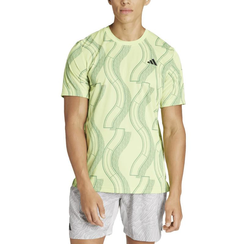 Camiseta Adidas Club Graphic Lima Verde