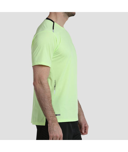 Camiseta Bullpadel Acilo Amarillo Azufre Fluor