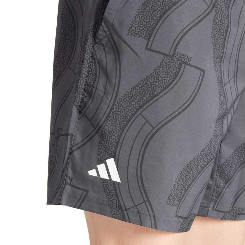 Short Adidas Club Graphic Negro Carbon