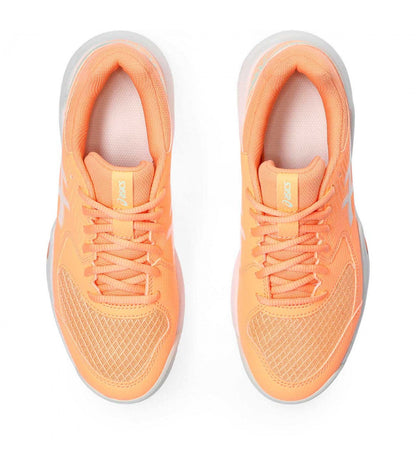 Asics Gel Dedicate 8 Padel Naranja Blanco Mujer