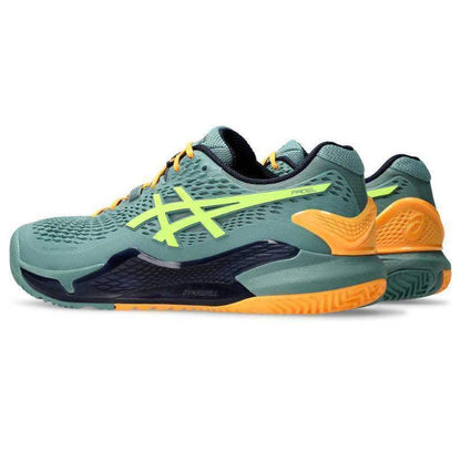 Asics Gel Resolution 9 Padel Celadon Amarillo