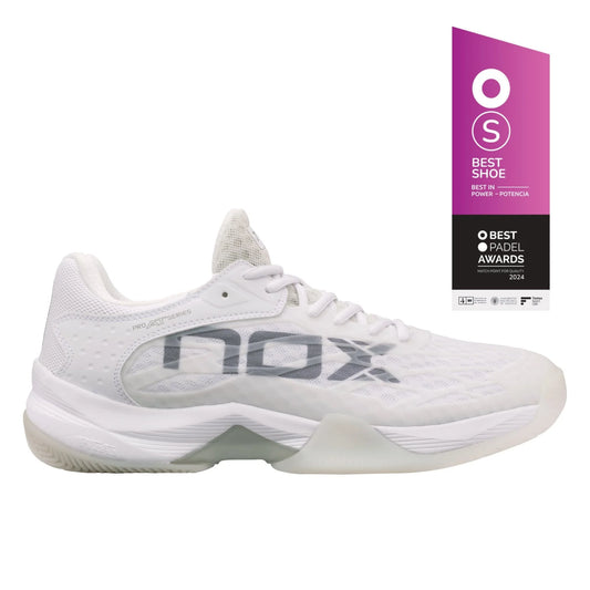 Zapatillas Nox At10 Lux Blanco Gris
