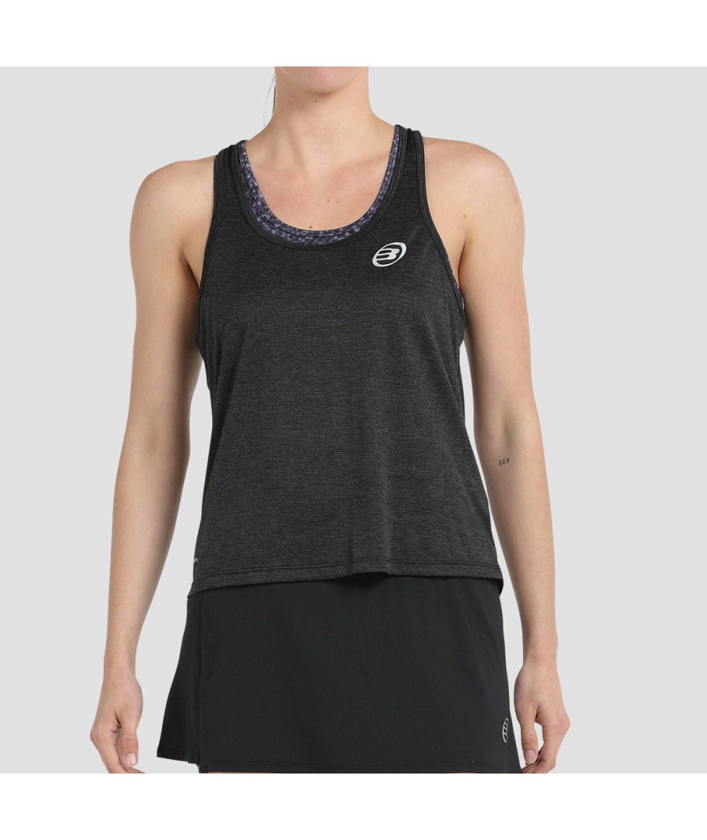 Camiseta Bullpadel Basan Negro Vigore