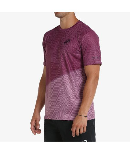 Camiseta Bullpadel Misar Uva Tamizado