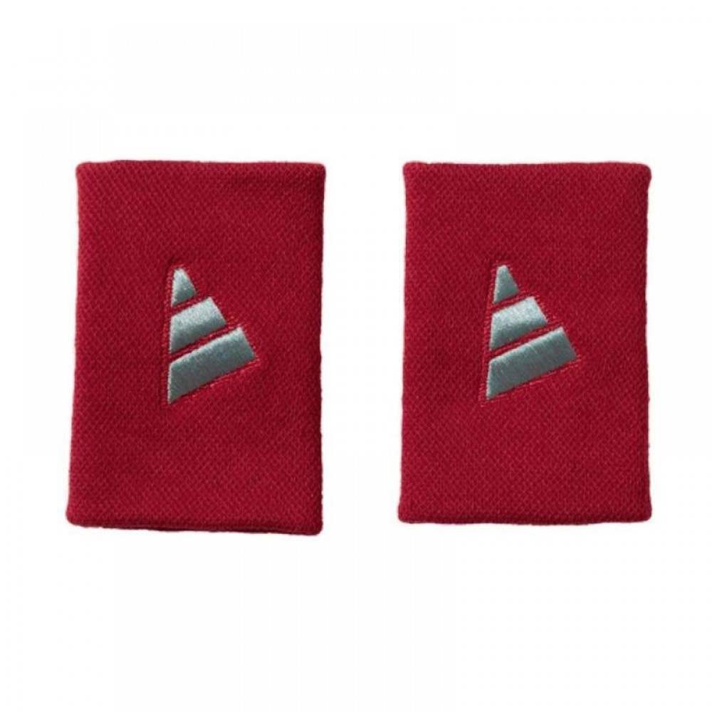 Munequeras Adidas Largas Rojo Gris  (2-Pack)