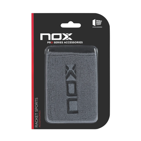 Muñequeras Nox Gris Negro (2-Pack)